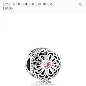Pandora Friendship Charm